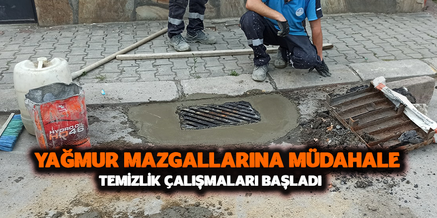 Yağmur Mazgallarına Müdahale