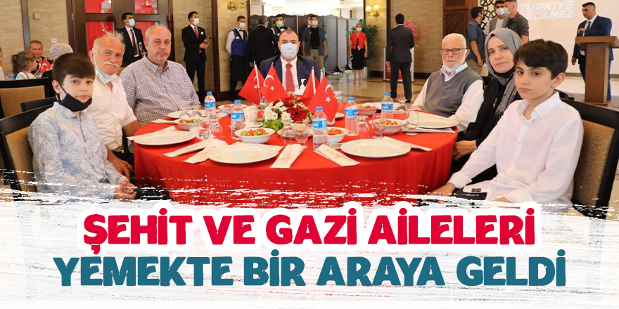 Şehit Ve Gazi Aileleri Unutulmadı