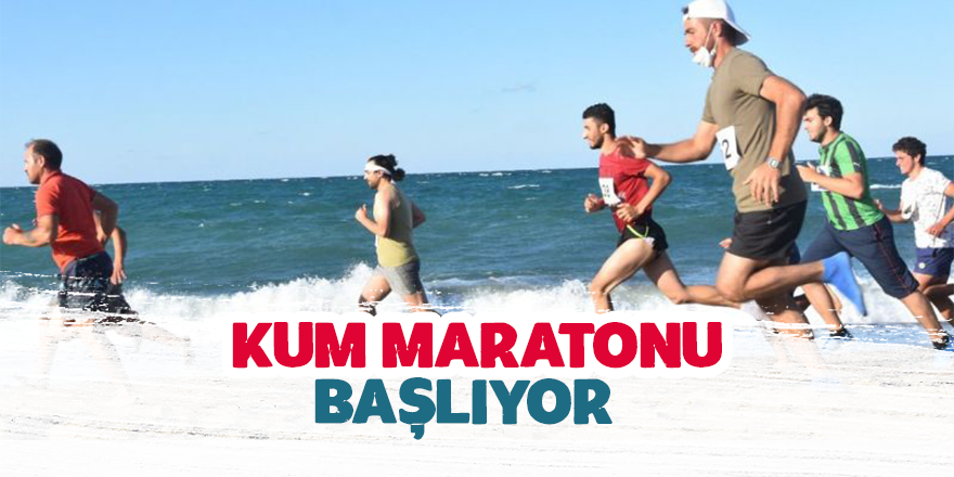 Karasu’da Kum Maratonu Başlıyor