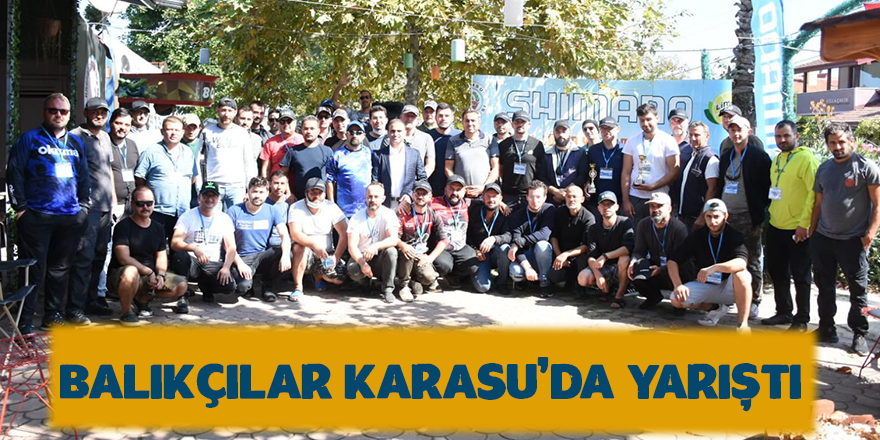 Balıkçılar Karasu’da Yarıştı