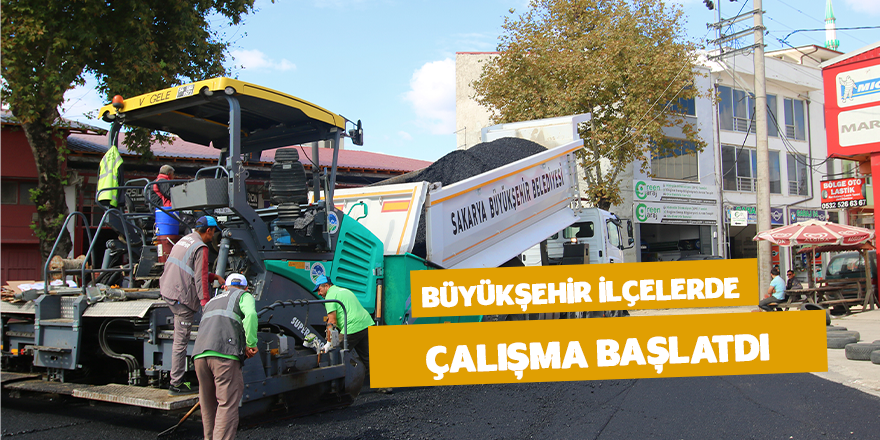 3 İlçede Çalışma Başladı