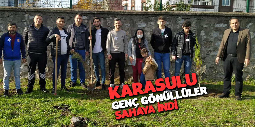 Genç Gönüllüler Sahaya İndi