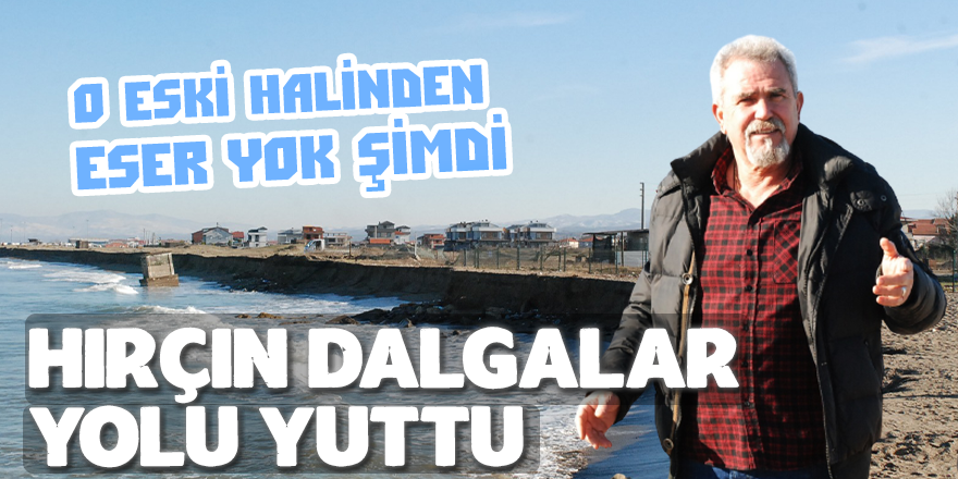 Dalgalar Yolu Ve Feneri Yuttu