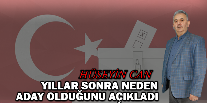 Neden Aday Olduğunu Açıkladı