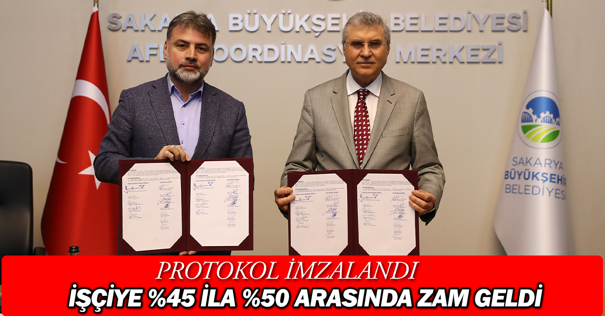 Zam İçin İmzalar Atıldı