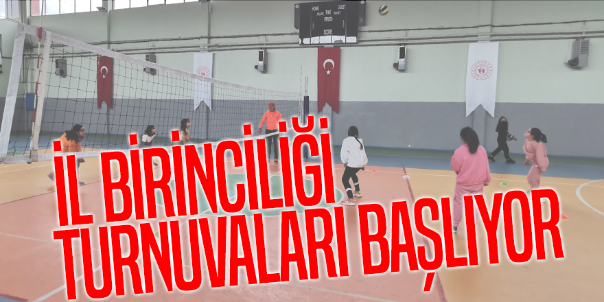 İlk Turnuva Karasu’da