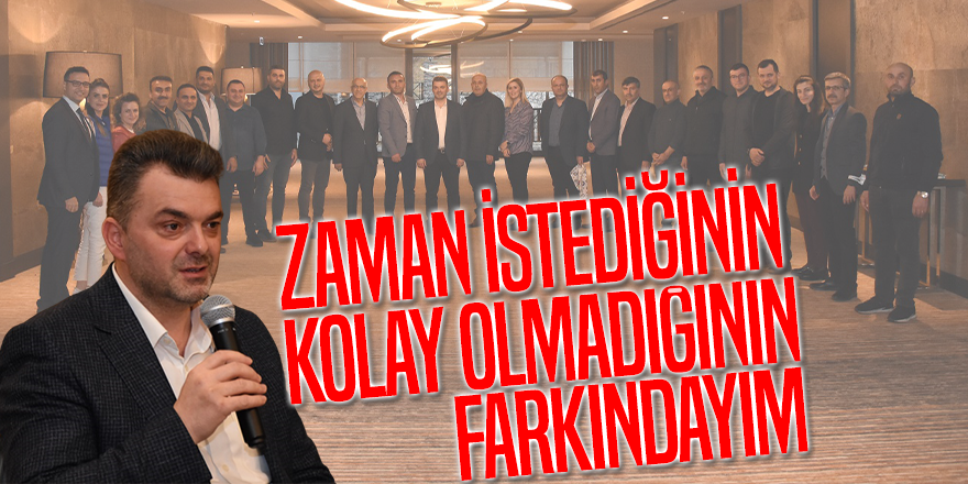 Kolay Olmadığının Farkındayım