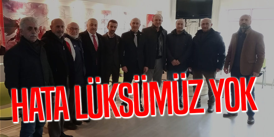 Hata Lüksümüz Yok