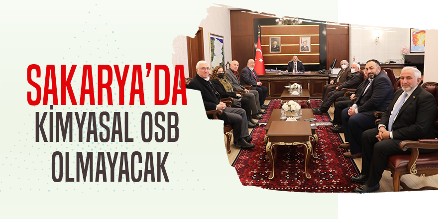 Sakarya Valisi Açıkladı