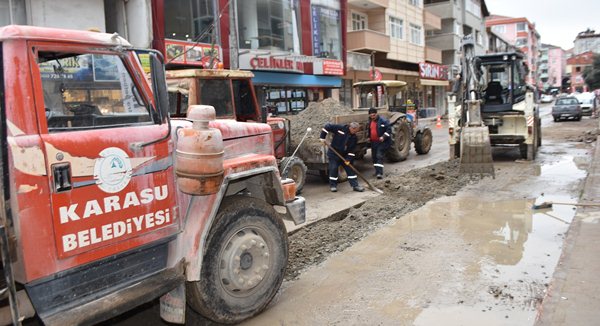 Karasu’da Çalışmalar Devam Ediyor