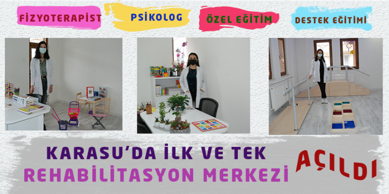 Rehabilitasyon merkezi açıldı