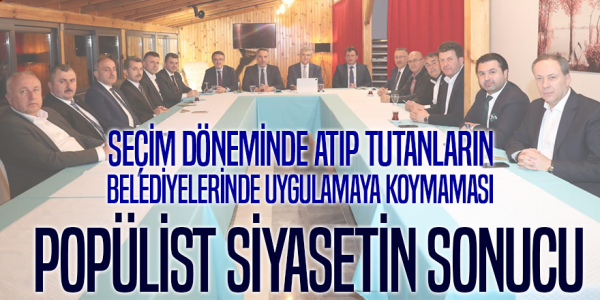 Popülist Siyasetin Sonucudur