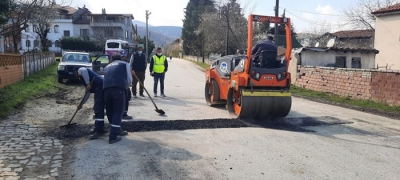 Bozulan Yollar Onarıldı